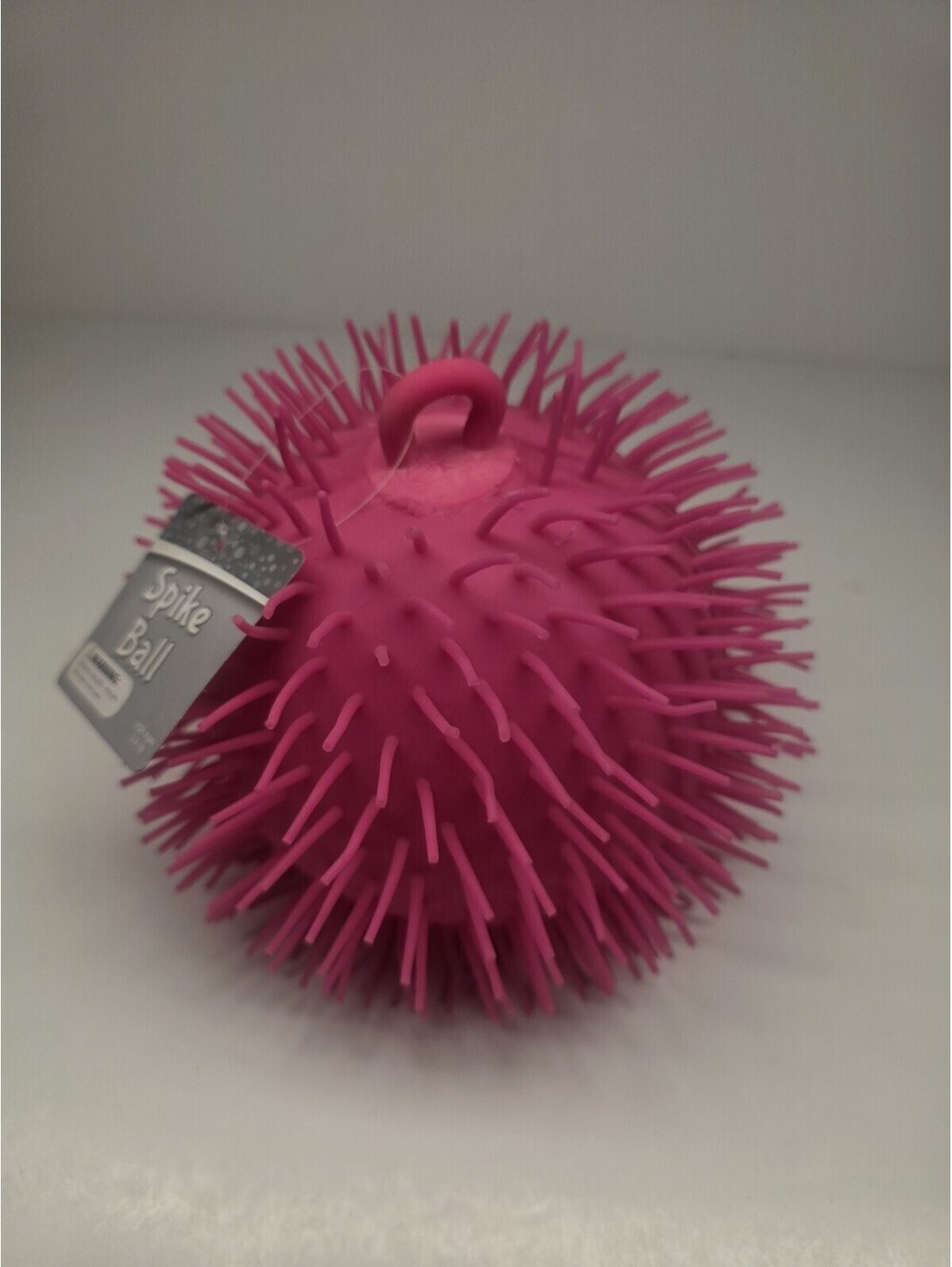 Soft Spiky Puffer Balls - 5.5 Inch Sensory Stress Toy Pink